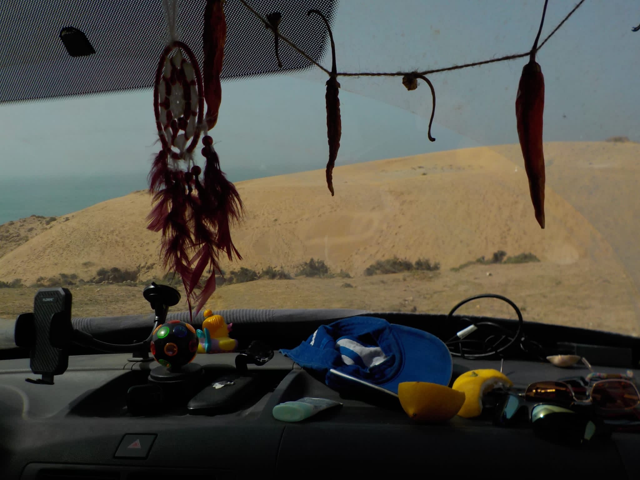 Driving through the Sahara